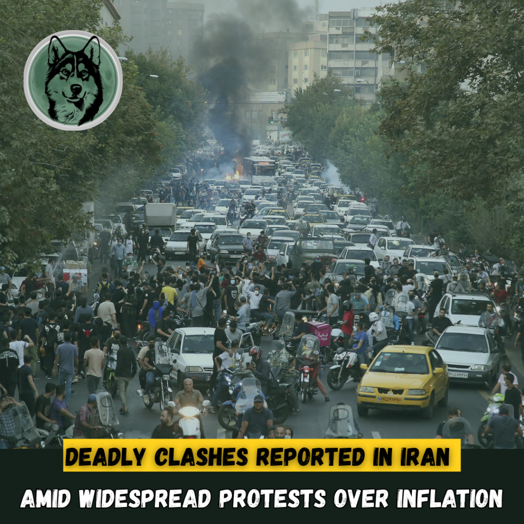 Deadly Clashes Reported in Iran Amid Widespread Protests Over Inflation