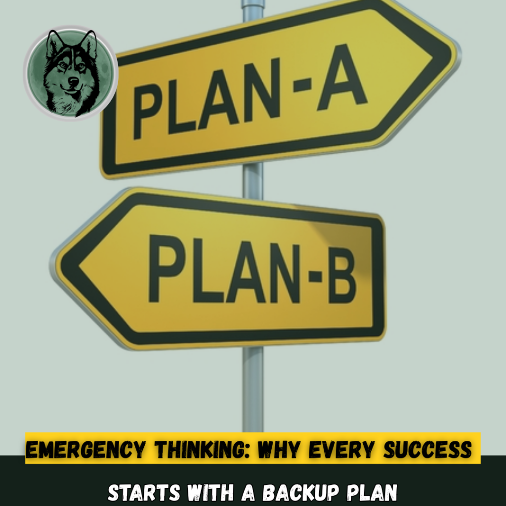 Emergency Thinking: Why Every Success Starts With a Backup Plan