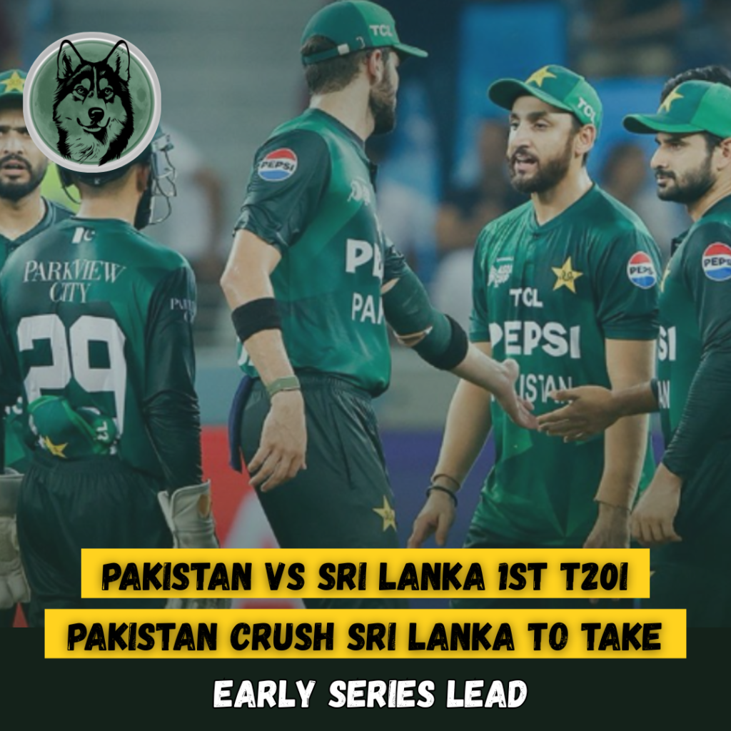 Pakistan vs Sri Lanka 1st T20I Pakistan Crush Sri Lanka to Take Early Series Lead
