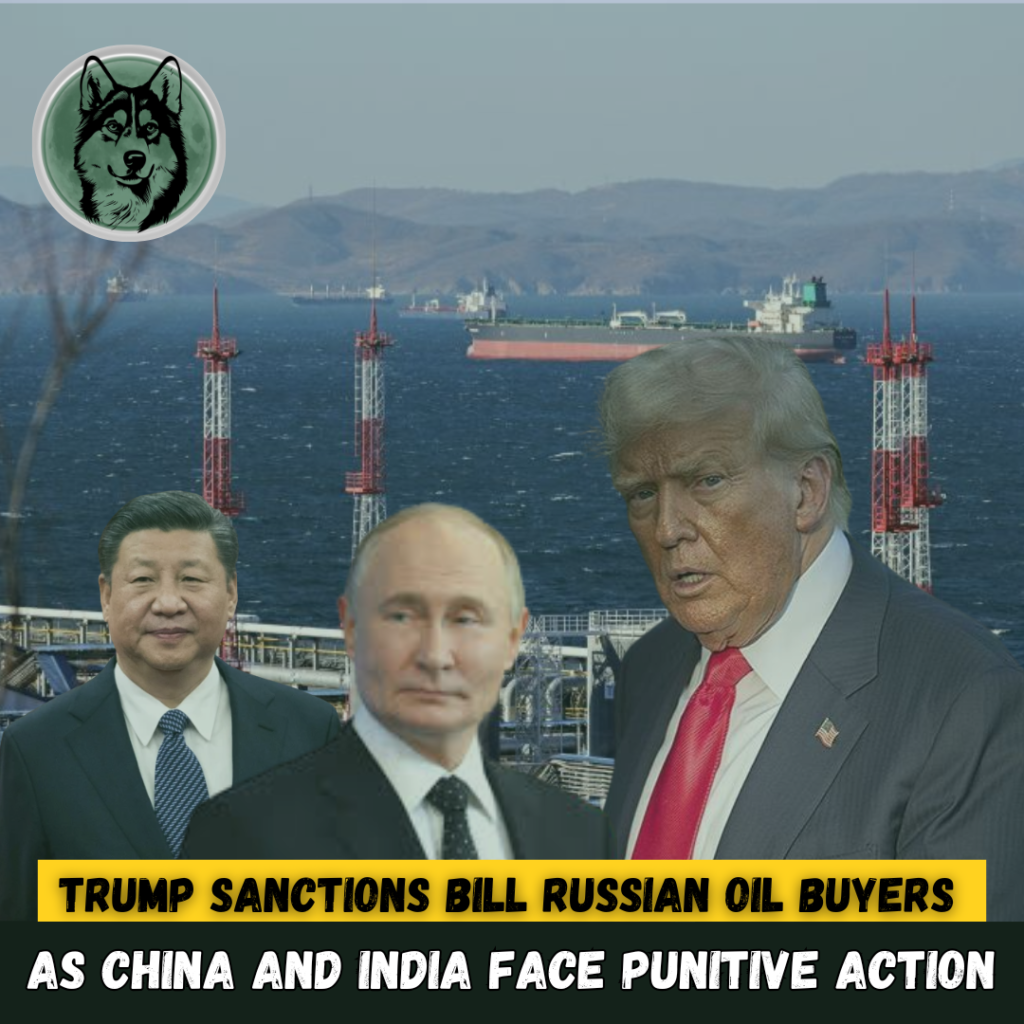 Trump Sanctions Bill Russian Oil Buyers as China and India Face Punitive Action