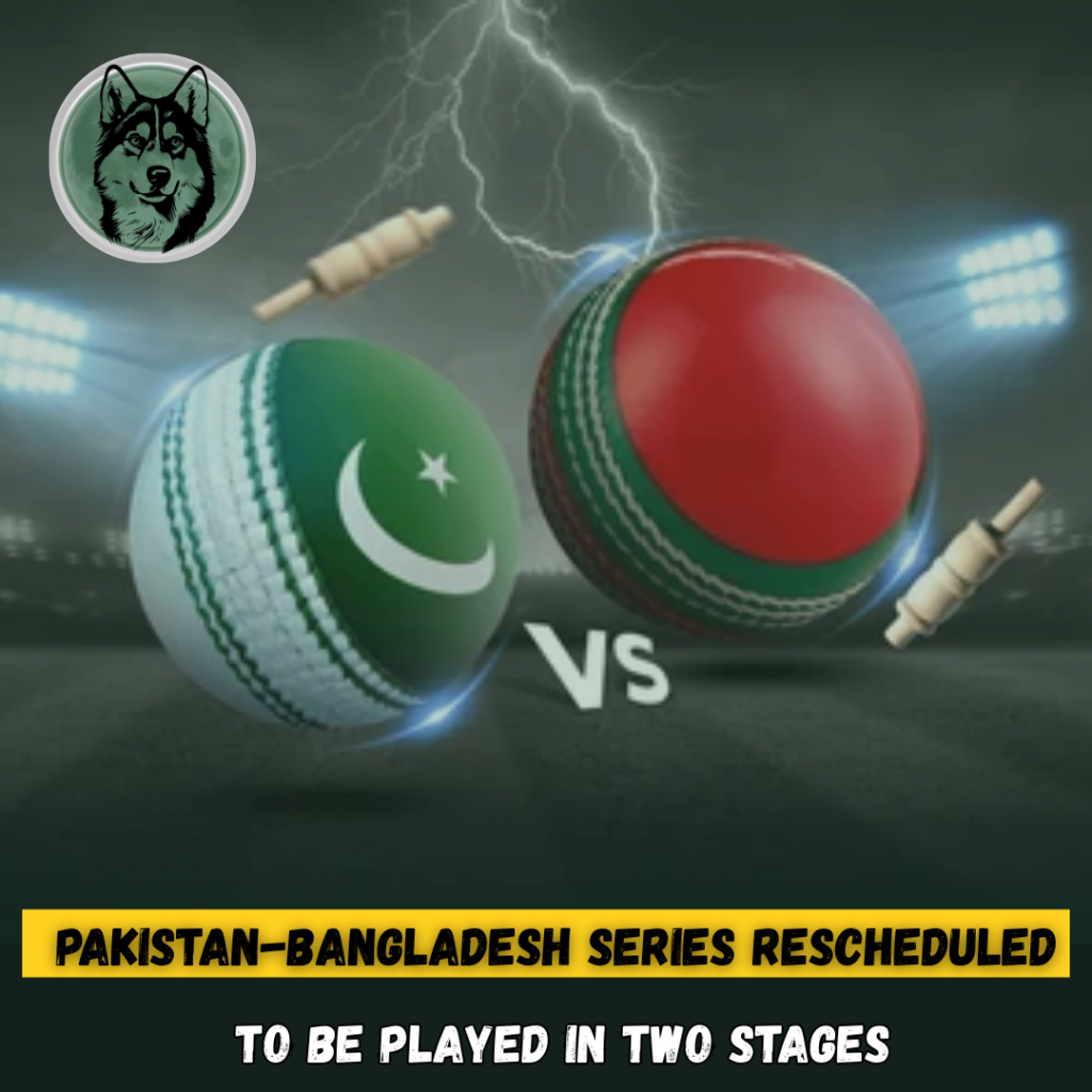 Pakistan-Bangladesh Series Rescheduled, To Be Played in Two Stages
