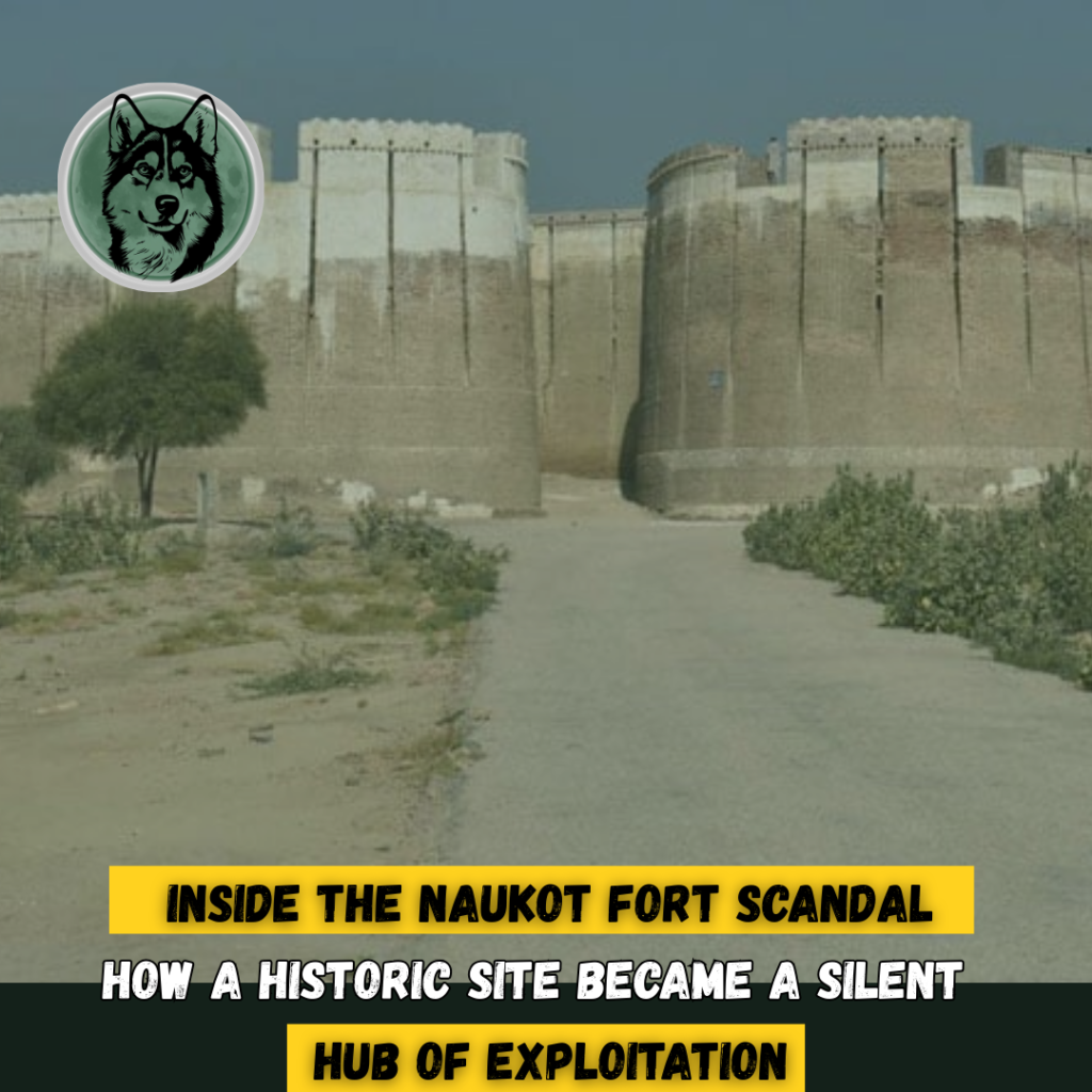 Police investigation underway at Sindh’s historic Naukot Fort following an obscene video scandal and allegations of organized exploitation.