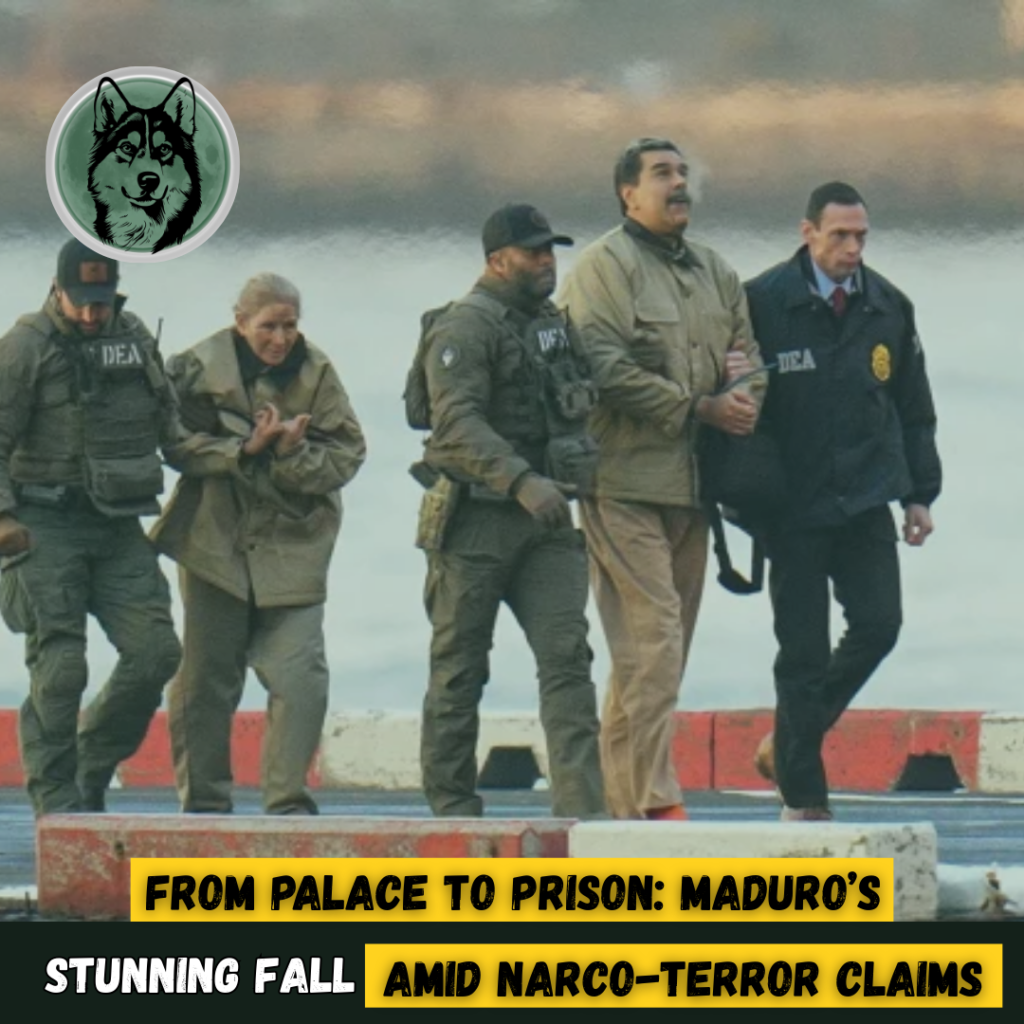 From Palace to Prison: Maduro’s Stunning Fall Amid Narco-Terror Claims