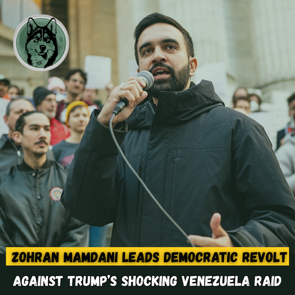 Defiant Voice Rises as Zohran Mamdani Leads Democratic Revolt Against Trump’s Shocking Venezuela Raid