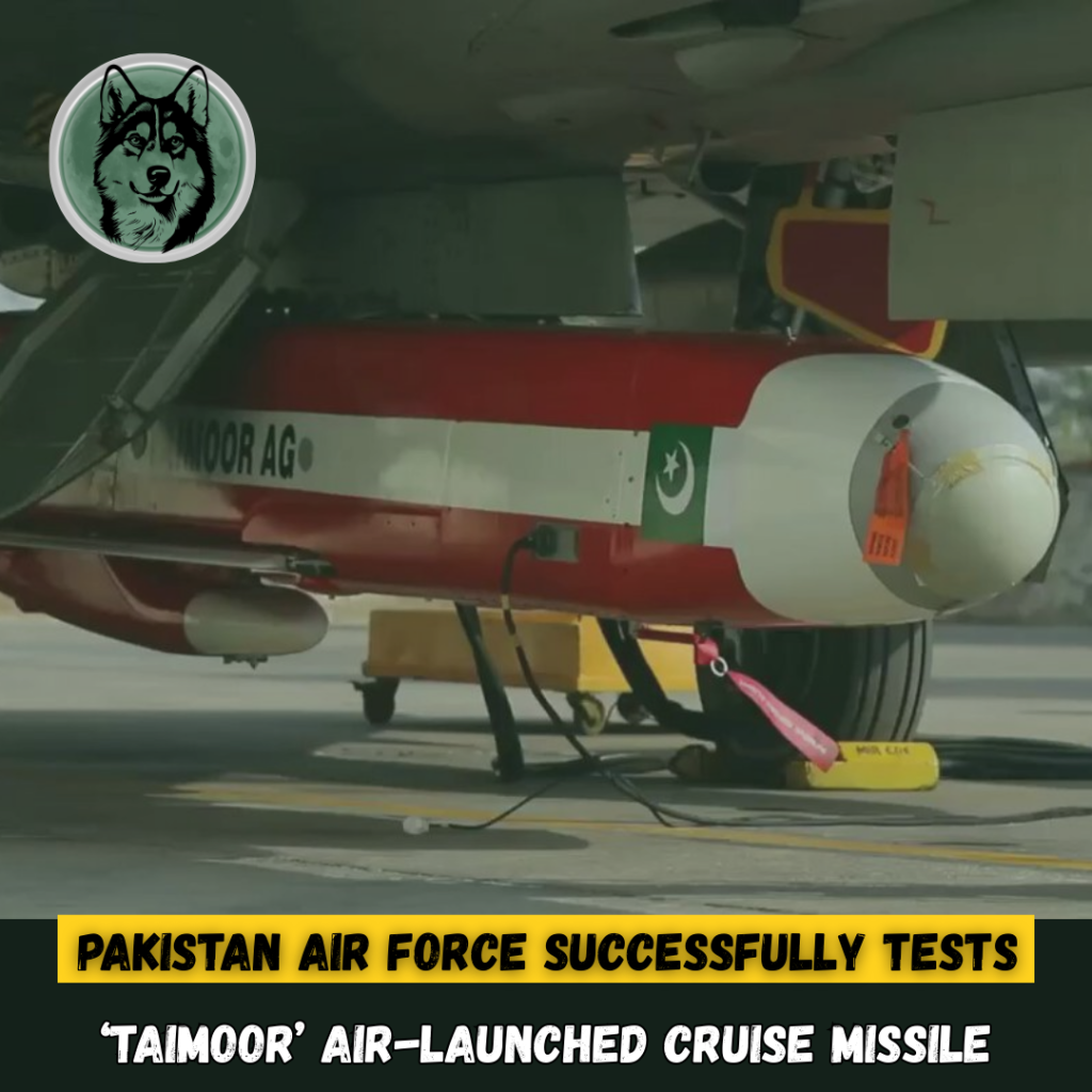 Pakistan Air Force Successfully Tests ‘Taimoor’ Air-Launched Cruise Missile