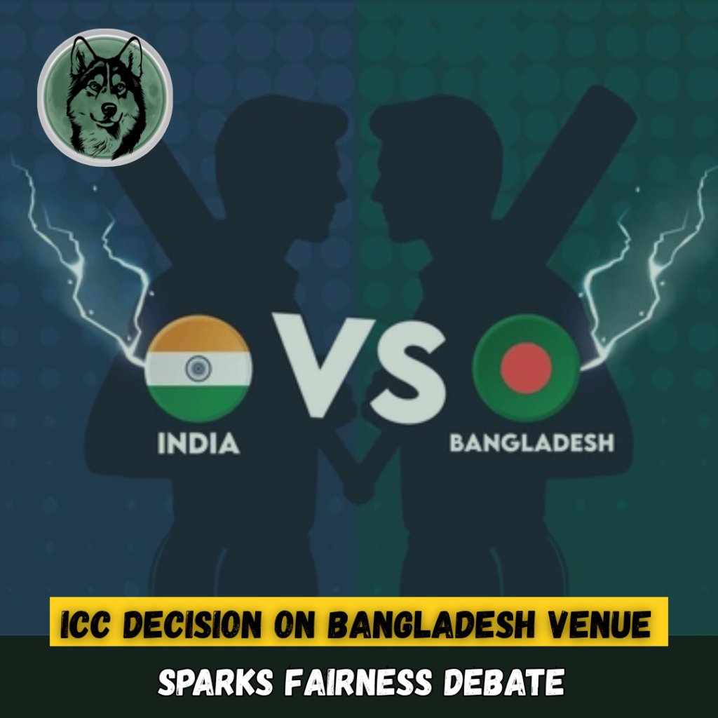 ICC Rejects Bangladesh’s Venue Change Request, Confirms Matches Will Be Played in India
