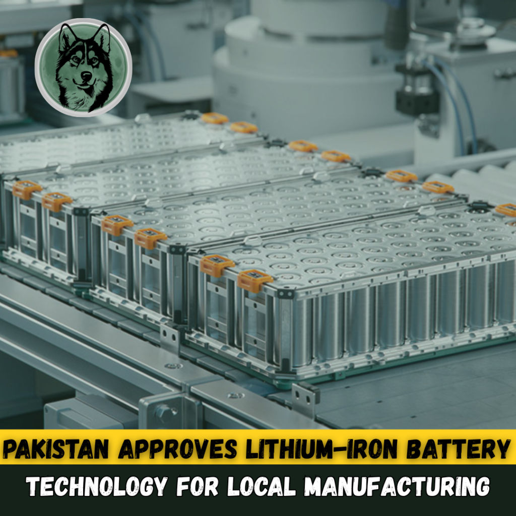 Major Breakthrough as Pakistan Approves Lithium-Iron Battery Technology for Local Manufacturing