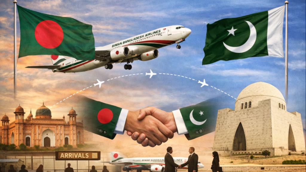 PakistanBangladesh direct flights by Biman Airlines