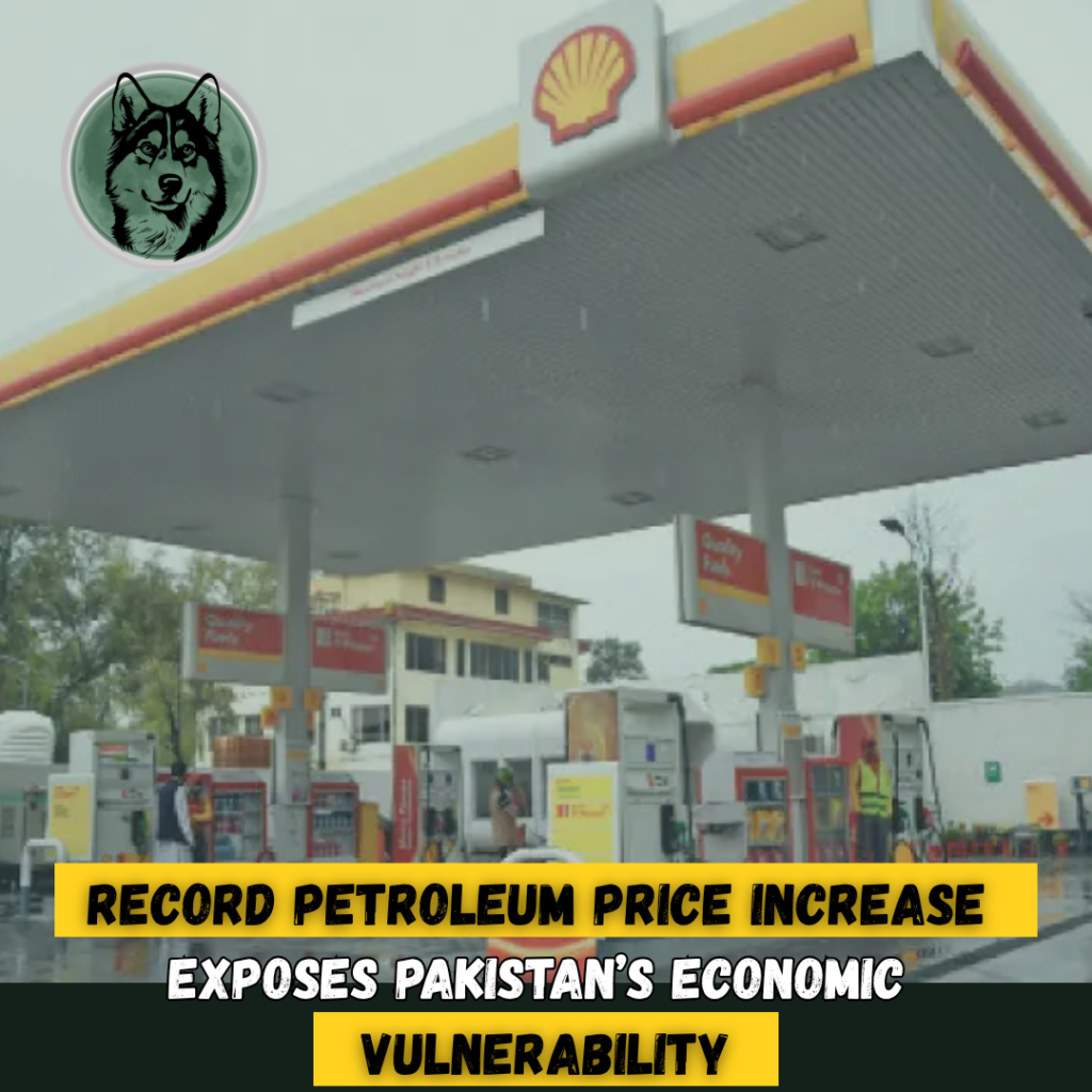 Record Petroleum Price Increase Exposes Pakistans Economic Vulnerability