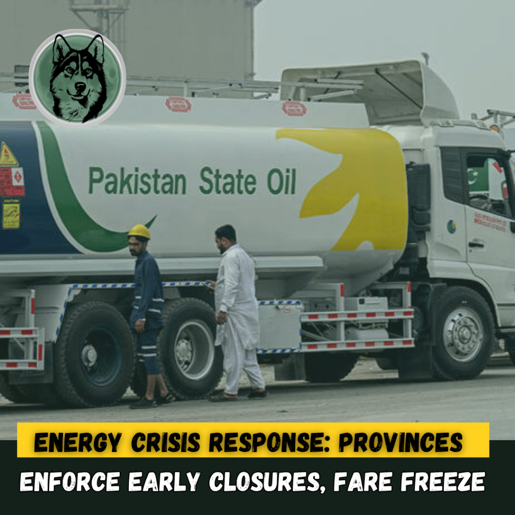Energy Crisis Response Provinces Enforce Early Closures Fare Freeze